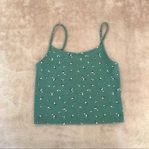 A cute floral tank top by American eagle.